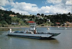 Car Ferry Bay of Islands, New Zealand Postcard Postcard Postcard