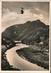 Seilbahn auf den Predigtstuhl Postcard