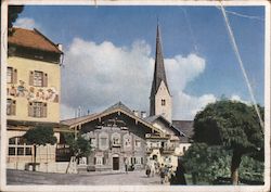 Alte Kirche Garmisch, Germany Postcard Postcard Postcard