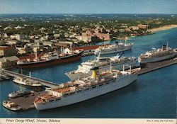 Price George Wharf Nassau, Bahamas Caribbean Islands Postcard Postcard Postcard