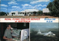 Royal Flying Doctor Service of Australia, Broken Hill N.S.W. Postcard Postcard Postcard