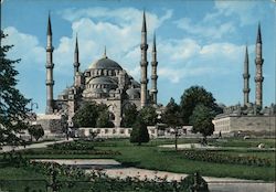 Sultan Ahmet Mosque Istanbul, Turkey Greece, Turkey, Balkan States Postcard Postcard Postcard