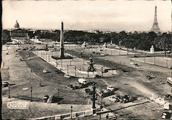Paris - Place de la Concorde Postcard