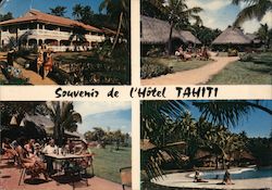 Souvenir de l'Hôtel Tahiti French Polynesia South Pacific Postcard Postcard Postcard