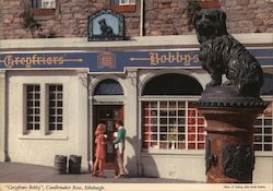 Greyfriars Bobby (Candlemaker Row) Postcard