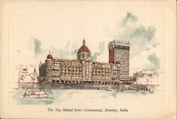 The Taj Mahal Inter-Continental, Bombay Postcard