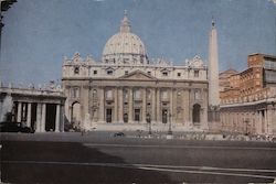 Abbott Dear Doctor St. Peter's Square Postcard