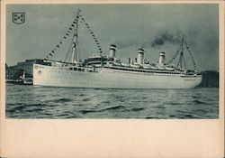Hamburg -Amerika Linie Resolute Germany Boats, Ships Postcard Postcard Postcard