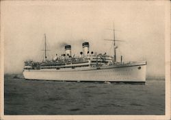 Italian Line - Dulio Giulio Cesare Postcard