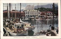 Abbott Dear Doctor Constitution Dock Postcard