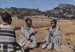 Abbott Dear Doctor Venda Native Women Postcard