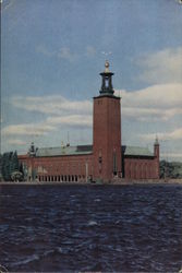 Abbott Dear Doctor Stockholm - Town Hall Sweden Postcard Postcard Postcard