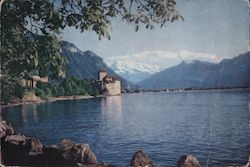Abbott Dear Doctor Chillon Castle, Lake Geneva Postcard