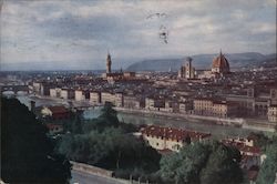 Abbott Dear Doctor 13th century Cathedral rising above the city Postcard