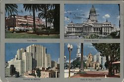 Abbott Dear Doctor Casa Rosada, Congreso Nacional and other sights Postcard