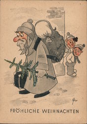 Merry Christmas Postcard