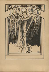 "Lieder des Ghetto" - Zeichnungen von E. M. Lilien Germany Judaica Postcard Postcard Postcard
