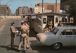 Friedrichstrasse, Checkpoint Charlie Postcard