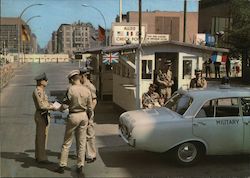 Checkpoint Charlie Postcard