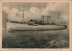 OCEANA DER HAMBURG AMERIKA LINE Postcard