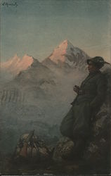5th Reggimento Alpini Postcard
