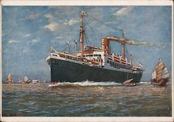 Doppelschraubendampfer "Coblenz" Postcard