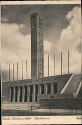 Berlin Reichs Sports Field Postcard