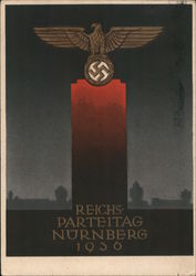 Reichs-Parteitag Nurnberg 1936 Postcard