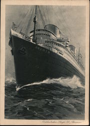 Norddeutscher Lloyd Bremen - Bremen Postcard