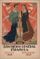 Spanish General Exposition 1928, 1929 Postcard