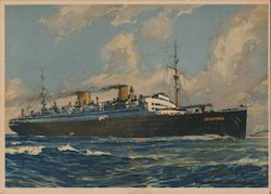 Norddeutscher Lloyd Bremen Postcard