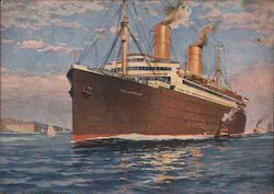 Norddeutscher Lloyd Bremen - Columbus Postcard