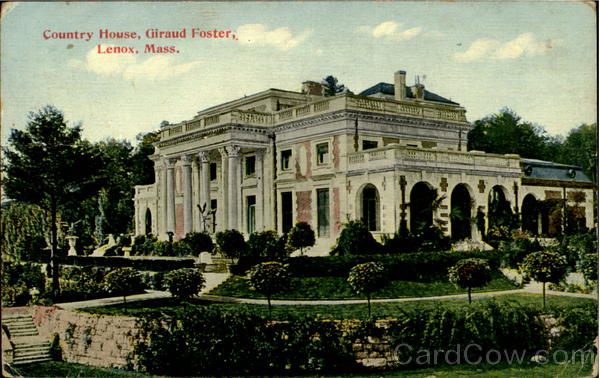 Country House, Giraud Foster Lenox Massachusetts