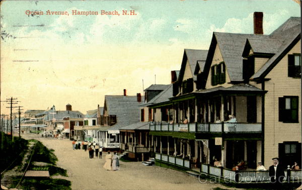 Ocean Avenue Hampton Beach New Hampshire
