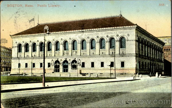 Public Library Boston Massachusetts