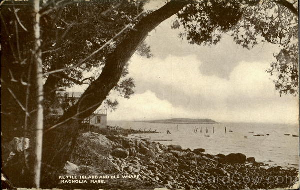 Kettle Island And Old Wharf Magnolia Massachusetts
