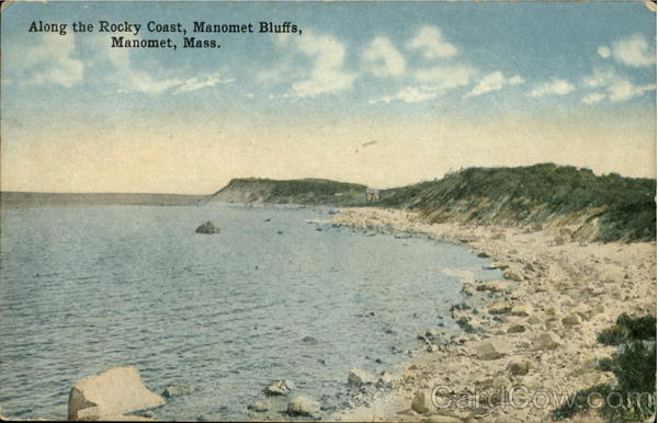 Along The Rocky Coast,Manumet Bluffs Manomet Massachusetts
