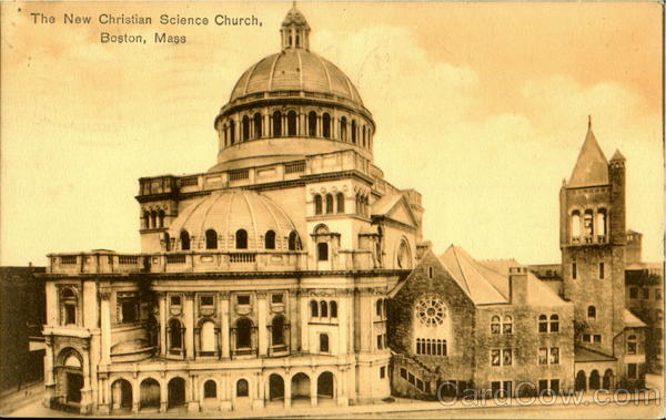 The New Christian Science Church Boston Massachusetts