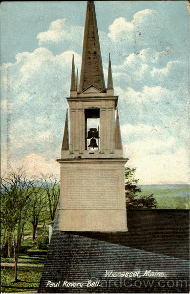 Paul Revere Bell Wiscasset Maine