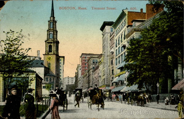 Tremont Street Boston Massachusetts