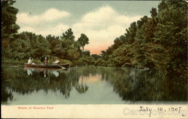 Scene Riverton Park Portland Maine