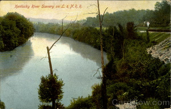 Kentucky River Scenery On L.& N.R.R Railroad (Scenic)