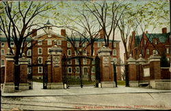 Van Wickle Gates, Brown University Postcard