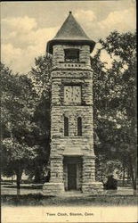 The Clock Sharon, CT Postcard Postcard