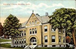 Memorial Library Postcard