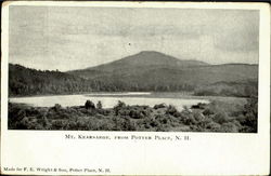 Mt. Kearsarge, from Potter Place New Hampshire Postcard Postcard