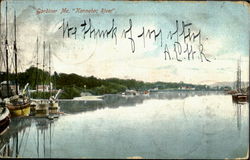 Kennebec River Postcard