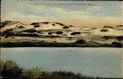 The Sand Dunce from Lake, general view Postcard