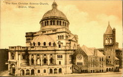 The New Christian Science Church Postcard