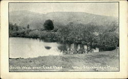 South West over Card Pond Postcard